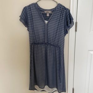 Small H&M Blue and White Dress